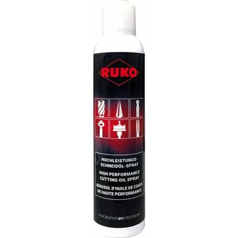 Olio da taglio spray ad alte prestazioni RUKO 400 ml, formula avanzata. (1/2)