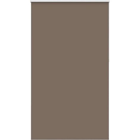 Store occultant à enrouleur, couleur café, dimensions du tissu : 140 x 210 cm (1/5)