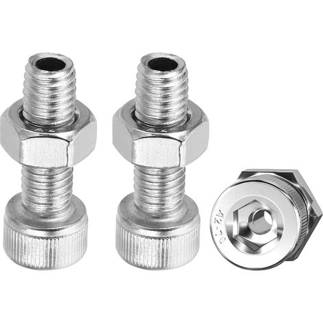 3 Ensemble M8x25mm Hexagone Douille Vis 304 Inox Acier (1/5)