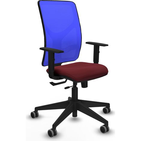 Bürostuhl piqueras y crespo Motilla schwarz verstellbare Armlehnen (1/2)