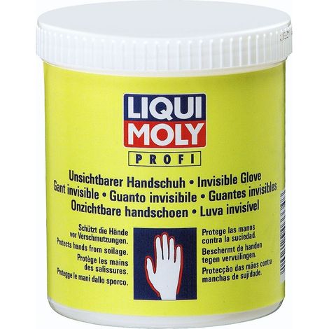 Equipo de protección liqui-moly invisible glove transpirable pH neutro