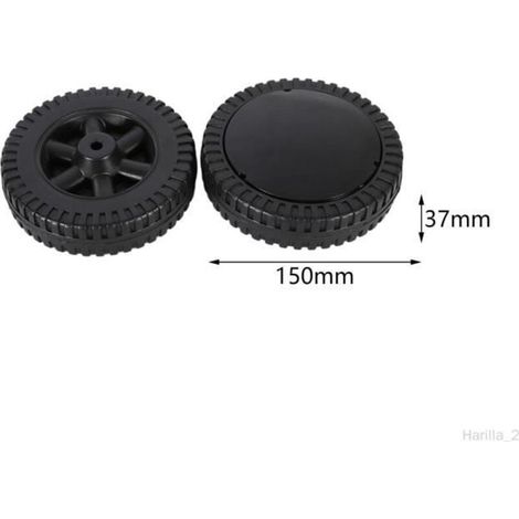 Roues de barbecue, pneus de camion à main pour la plupart des outils et (1/3)