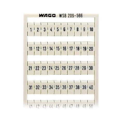 WAGO GmbH& Co. KG WSB-Bezeichnungssystem W: 1-50(2x) 209-566 (1/2)