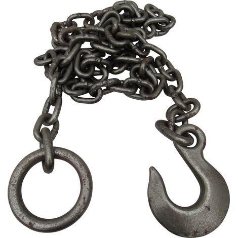 11MM x 12 Foot (3.6 Metres), Heavy Duty Tow Chain - Towing / Tractor / Agricultural