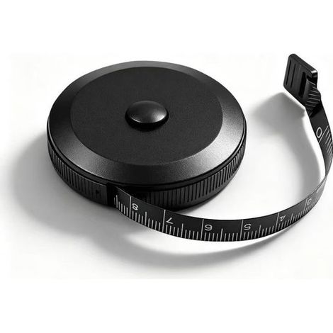 Mètre 150 cm - Mètre Corporel Rétractable pour la Couture - Mètre de Couturière pour les Vêtements et les Mesures Corporelles - Avec Impression Claire (1/5)