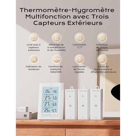 Wireless Indoor Outdoor Weather Station (1/4)