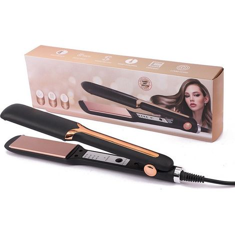 Fer à Lisser et Boucler WAIKIL Filaire Céramique Tourmaline Diamètre 16-20mm 10 Niveaux Température Tous Types Cheveux Puissance 40W CE (1/5)