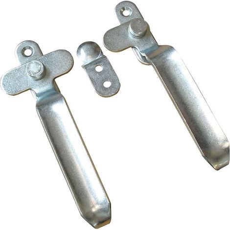 MANIGLIA DI BLOCCO ACC. ZINC. AMBIDESTO