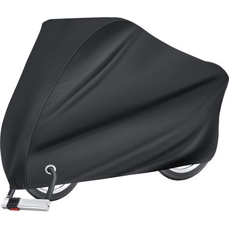 Housse Velo, Tissu Oxford 210d Housse Velo Exterieur Protection, Bache Velo Exterieur RéSistant à La Pluie, à La PoussièRe Et Aux Uv, Pour Vtt Et VéLo De Route Housse Velo Camping Car (200×7 (1/5)