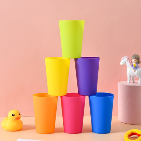 Unzerbrechliche 5-Unzen-Eisteegläser aus Kunststoff – 12er-Set