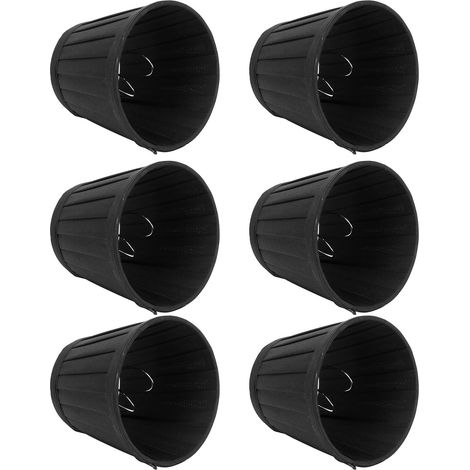 Lot 6 abat-jour pour suspension – faciles installer – sûrs fiables – modernes résistants usure – E14 / ampoule bougie – décoration chambre