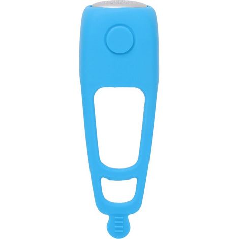 Sonneur de guidon vélo VTT alarme sonnette électrique antivol cyclisme bleu (1/5)