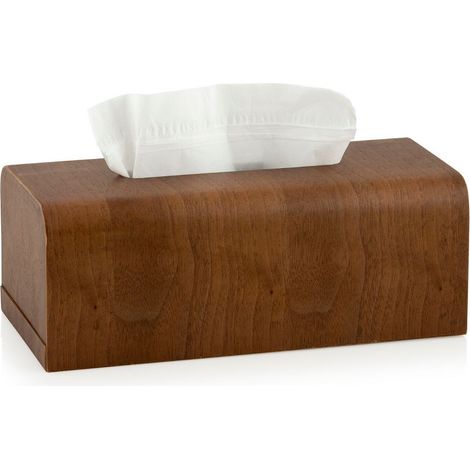 ANDREA HOUSE BA70012 Caja Para Pañuelos De Madera Marrón - ref: BA70012