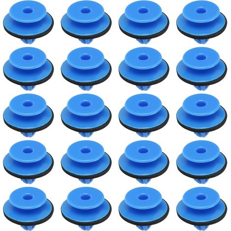 Set of 20 rear wheel arch trim clips 8U0853909 compatible with Audi Q3 (1/5)