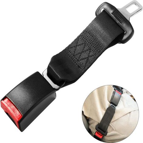 Accessoires de Voiture, 1pcs, Intérieur de Voiture, Sangle de Prolongation Semi-Fermée pour Ceinture de Sécurité, Intérieur de Voiture, Convient à la Plupart des Voitures, Résistant (1/5)