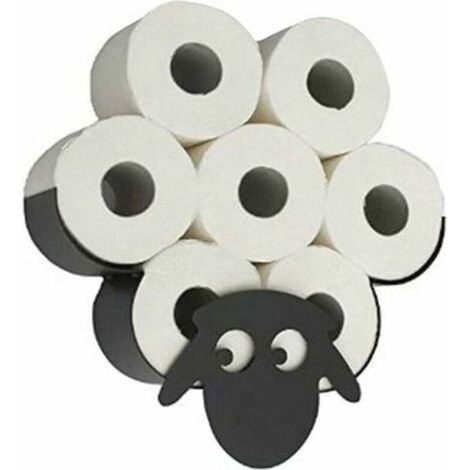 Nazalus-Vente chaude-Porte-Rouleau de Papier Toilette Animal Porte-Papier Toilette Joli Animal Support Mural Chambre Porte-Rouleau de Toilette Cuisine Salle de Bain Accessoires mouton (1/5)