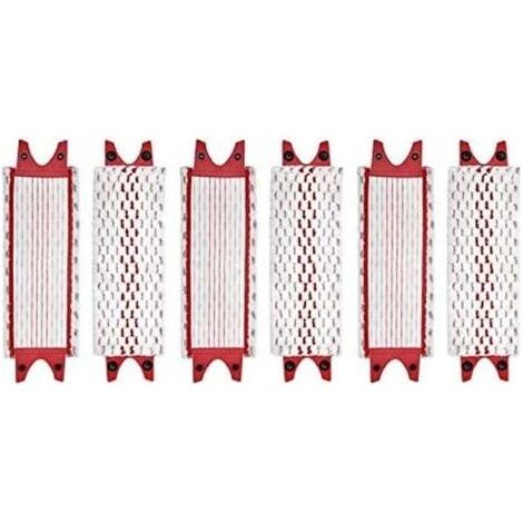 Lot de 6 serpillières de rechange en microfibre pour serpillère Vileda Ultramax (1/4)