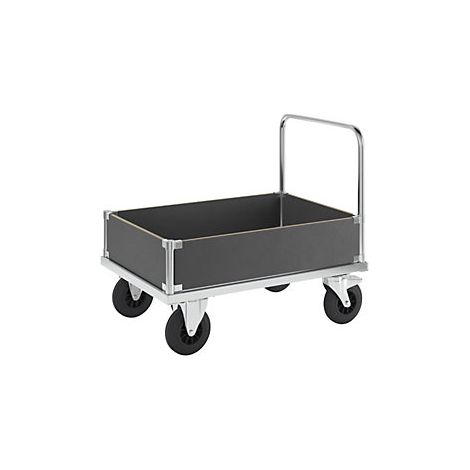 Kongamek Carrello a pianale portata 500 kg con 4 sponde basse (1/2)