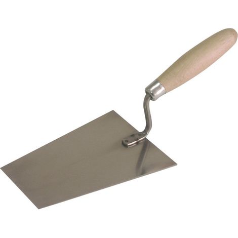 Outil du maçon mega trapezoidal trowel acier inoxydable bois