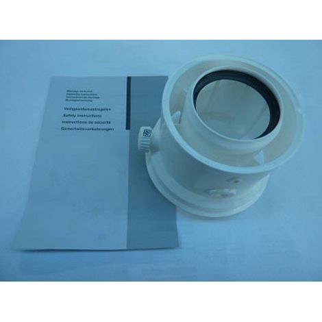 Remeha Raccordo gas di scarico 60/100 Tzerra, S101689