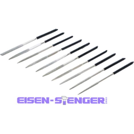 BGS - Diamantfeilen-Satz  gerade  140 x 3 mm  10-tlg. - 1920