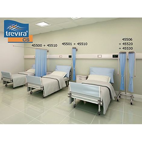 GIMA 45531 Tenda Trevira per Corto Carrello, 175 cm Larghezza x 145 cm Altezza, Blu