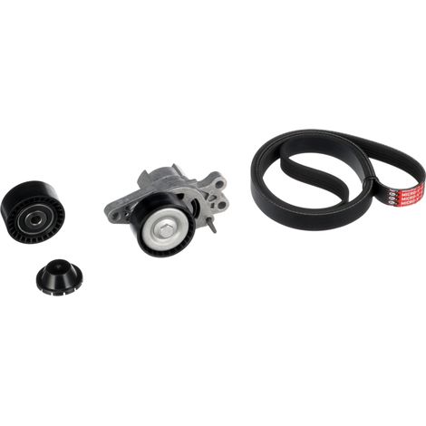 Jeu de courroies trapézoïdales à nervures Gates K016PK1560 CITROËN