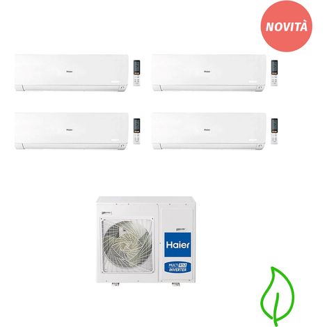 HAIER Condizionatore quadrisplit Flexis Plus 7000+7000+9000+9000 btu codice prod: AS20(20)(25x2)S2SF1 4U75S2SR3F (1/5)