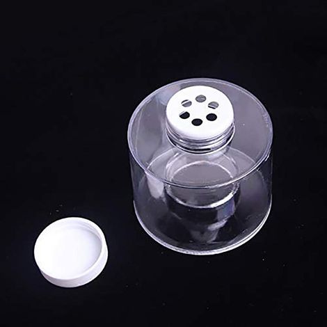 Lot de 6 boîtes de rangement d'épices empilables tour d'épices transparente pots assaisonnement ustensiles cuisine PS 35x8,5x8 cm (1/4)