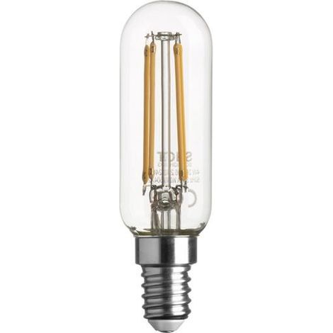 Ampoule LED E14 – 4,5W – 470 lm – 2700K Blanc Chaud – Tubulaire T25 à Filament – Équiv. 40W Incandescente