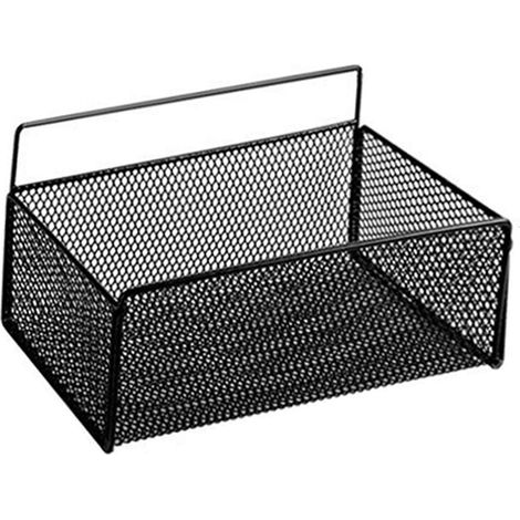 Küchenwand-Organizer 26x15x14cm, bohrfreies Aufbewahrungsregal für Zwiebeln, Ingwer, Knoblauch und Gewürze (1/5)