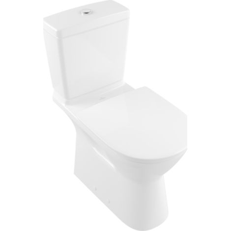 Cuba VILLEROY ET BOCH sin borde ViCare + Depósito de descarga + Asiento