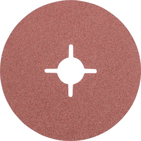 PFERD TOOLS Korund Fiberscheibe Ø 125 mm A80 für universelle Anwendungen 25 Stk (1/4)