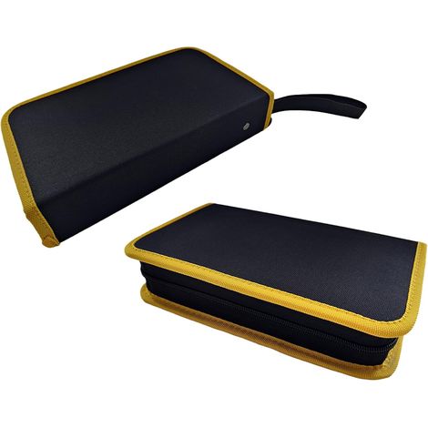 JSSEVN - Small Portable Tool Bag with Rivet-Fixed Handle, Thickened Zippered Head, Thickened Waterproof Oxford Tarpaulin, and Protective Film (1/5)