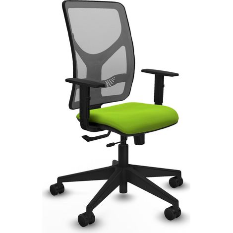 Silla de oficina piqueras y crespo Motilla negro soporte lumbar (1/2)