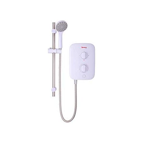 Redring Pure RPS7 7.5kW Electric Shower - A-rated, 3 Power Settings, White