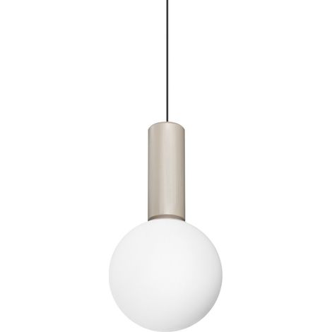 Ideal Lux ODEON Suspension extra-plate de 15 cm, blanche, 1 LED 1250 lm 3000 K