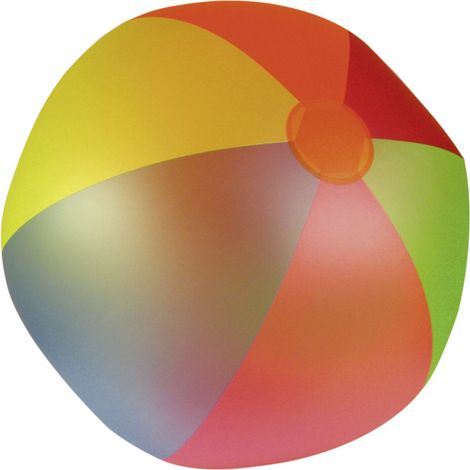 Happy People Wasserball Jumbo Regenbogen Badespaß