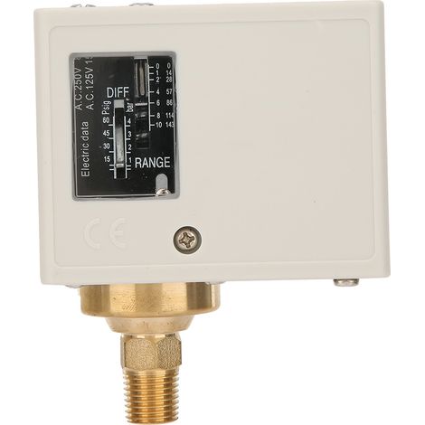 Pressostat électronique PT1/4" (pour la Russie) 24 V380 V pour compresseur de pompe à air/eau (1/5)