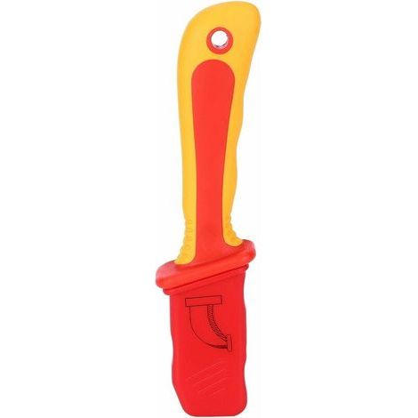 1000V antimagnetisches gerades Isoliermesser für Elektriker, IEC60900 Schnellabisolierkabelschneider, SEMAket (1/5)