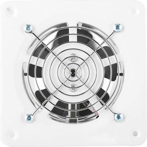 Ventilateur extraction 25W 220V – mural – faible bruit – maison / salle bain / toilette / cuisine / garage (1/4)