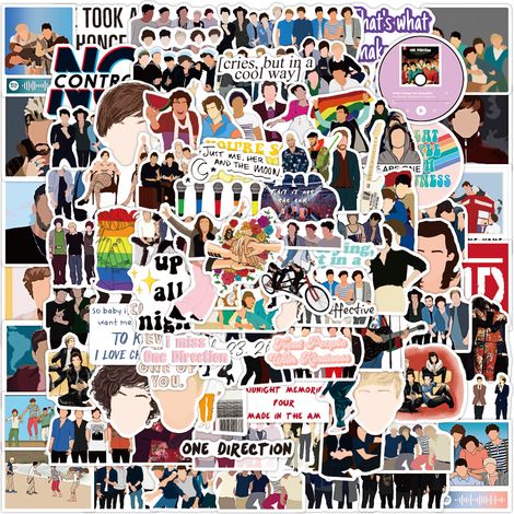 50 One Direction-Aufkleber (1/5)