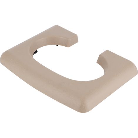 Couvercle de porte-gobelet de console centrale, coussin d'accoudoir beige, compatible avec Ford F‑150 2004‑2014 (1/5)
