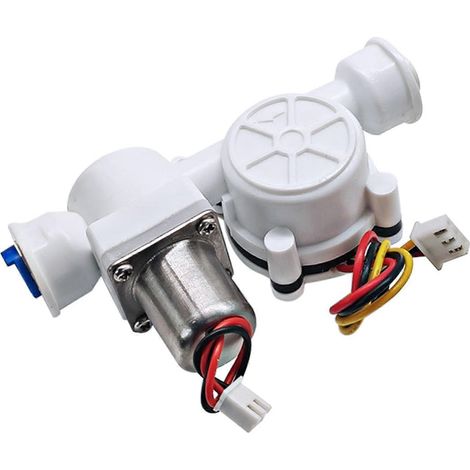Capteur de débit d'eau amélioré, interrupteur de débitmètre d'air 1,85 V, filetage 1/4", installation facile, compatible avec les cartes à puce, multicolore (1/5)