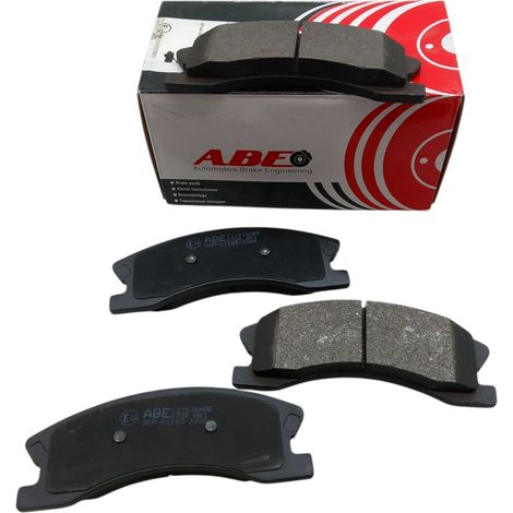 Kit 4 pastiglie freni compatibile per jeep grand cherokee ii/iii