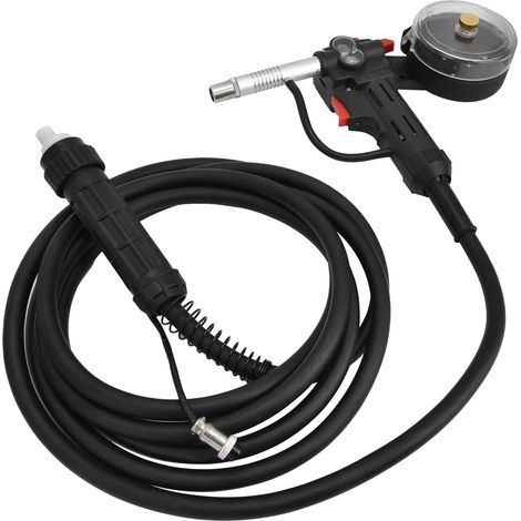 Pistolet Dérouleur de Fil de Soudure MIG Refroidi à Air, Accessoire de Soudage Gaz pour Maintenance et Fabrication, Longueur 10 Mètres (1/5)
