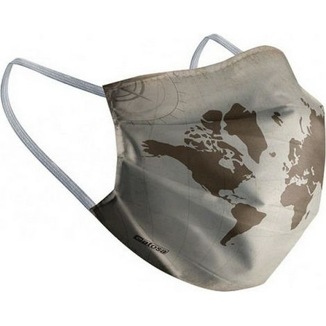 Masque en tissu hygiénique réutilisable Maps Enfant