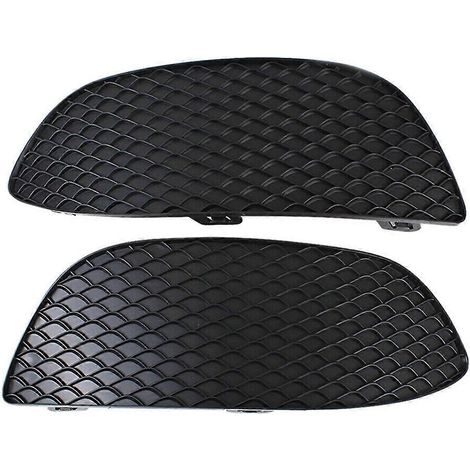 2x Grille de protection de feu antibrouillard avant pour pare-chocs C300 2015-2018 2058850723 2058850823 (1/5)