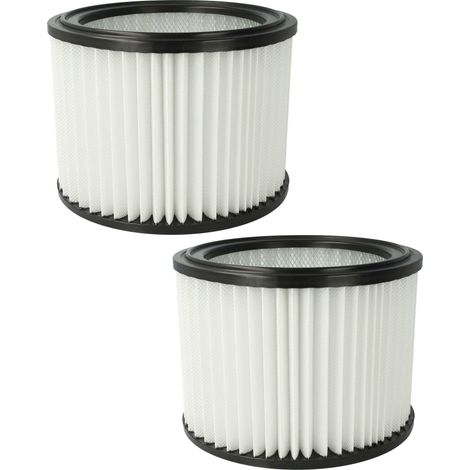 vhbw 2x elemento filtrante compatibile con Hitachi / Hikoki RP250YDM, RP300YDL aspiratore secco/umido
