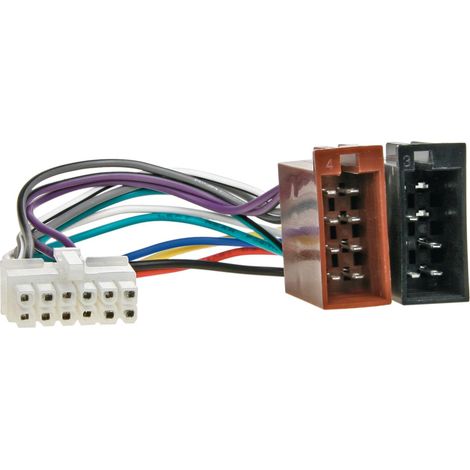 Adaptateur autoradio PIONEER 12 PIN vers ISO PI03